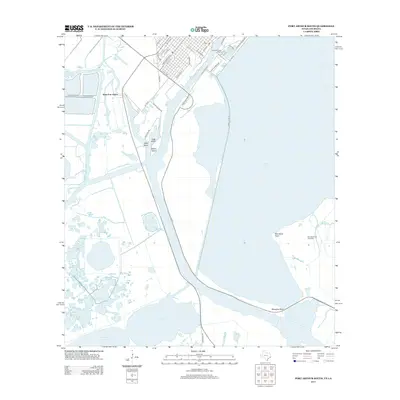 2013 Map of Port Arthur South, 2013 Print