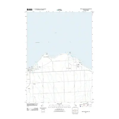 2011 Map of Port Austin East, 2011 Print