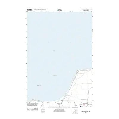 2011 Map of Port Austin West, 2011 Print