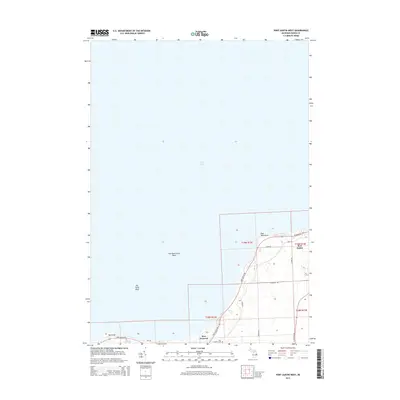 2014 Map of Port Austin West, 2014 Print