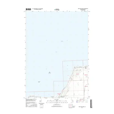 2017 Map of Port Austin West, 2017 Print