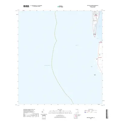 2018 Map of Port Boca Grande, 2018 Print
