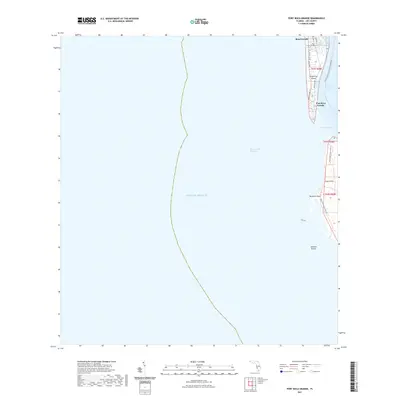 2021 Map of Port Boca Grande, 2021 Print