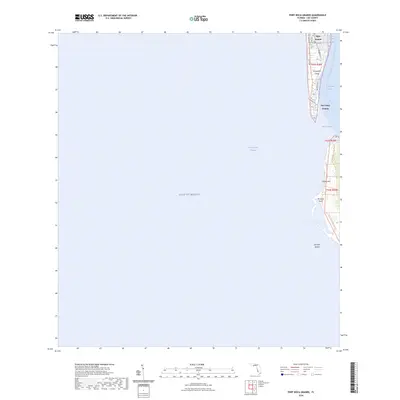 2024 Map of Port Boca Grande, 2024 Print