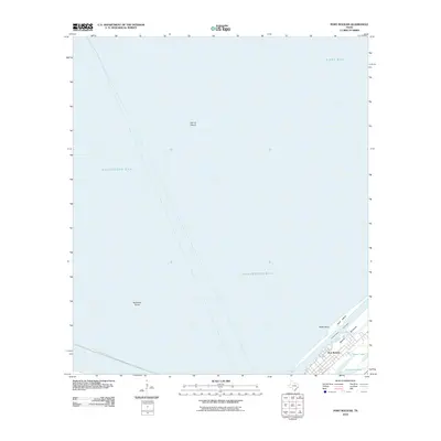 2010 Map of Port Bolivar, 2010 Print