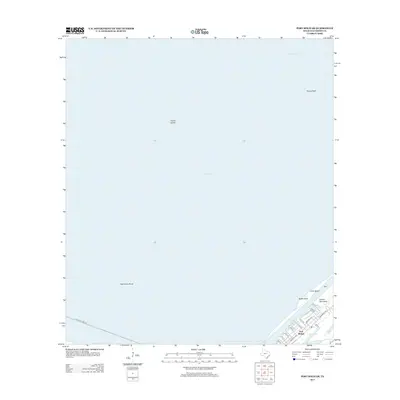 2013 Map of Port Bolivar, 2013 Print