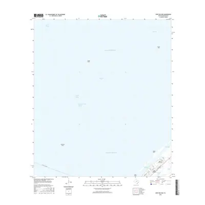 2016 Map of Port Bolivar, 2016 Print