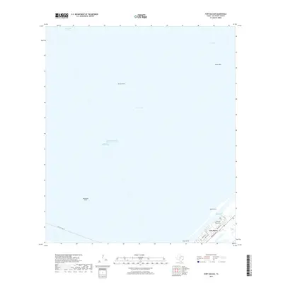 2019 Map of Port Bolivar, 2019 Print