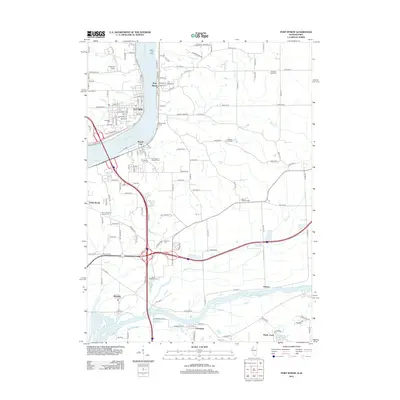 2012 Map of Port Byron, 2012 Print