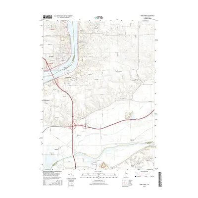 2015 Map of Port Byron, 2015 Print