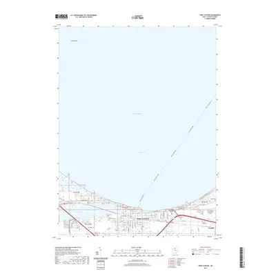 2019 Map of Port Clinton, 2019 Print
