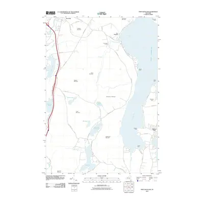 2010 Map of Port Douglass, 2010 Print