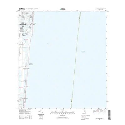2015 Map of Port Everglades, 2015 Print