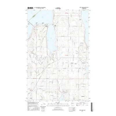2017 Map of Port Gamble, 2017 Print