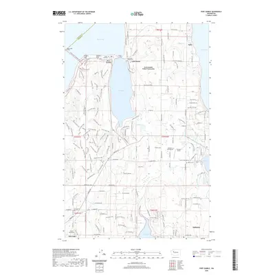 2020 Map of Port Gamble, 2020 Print