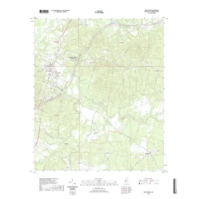 2020 Map of Port Gibson, 2020 Print
