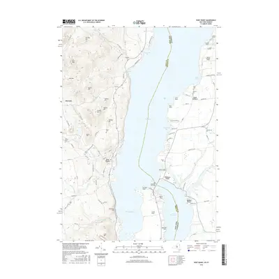 2016 Map of Port Henry, 2016 Print