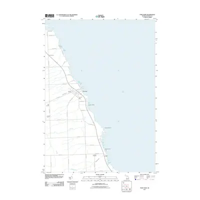 2011 Map of Port Hope, 2011 Print