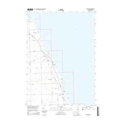 2014 Map of Port Hope, 2014 Print