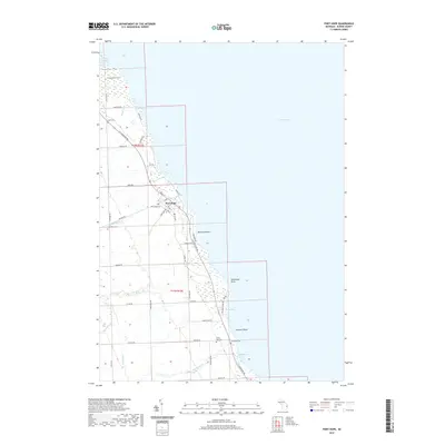 2019 Map of Port Hope, 2019 Print