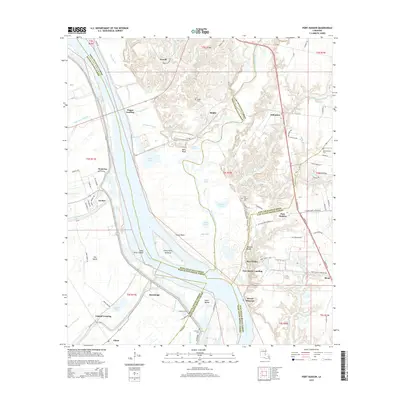 2015 Map of Port Hudson, 2015 Print