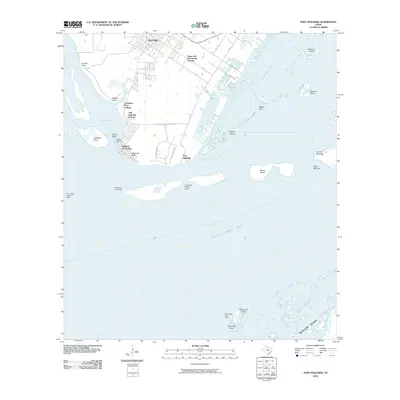 2010 Map of Port Ingleside, 2010 Print