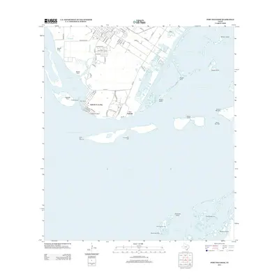 2013 Map of Port Ingleside, 2013 Print