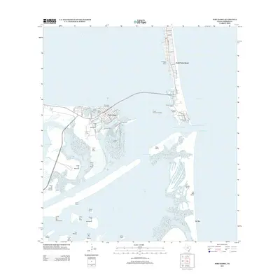 2013 Map of Port Isabel, 2013 Print