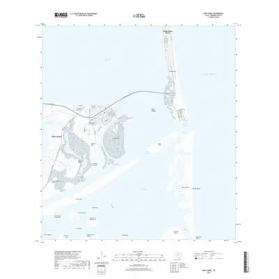 2019 Map of Port Isabel, 2019 Print