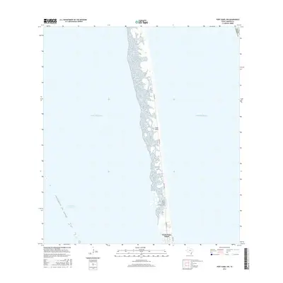2016 Map of Port Isabel NW, 2016 Print