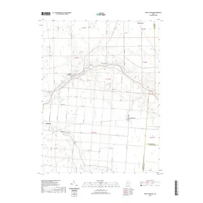 2019 Map of Port Jefferson, 2019 Print