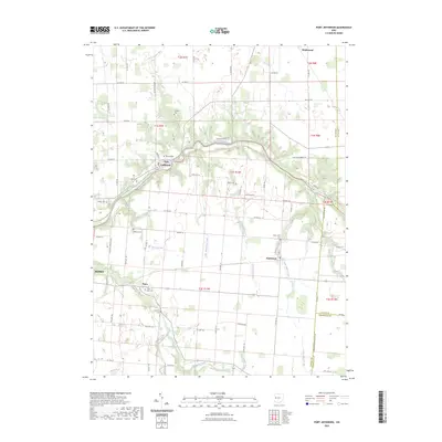 2023 Map of Port Jefferson, 2023 Print