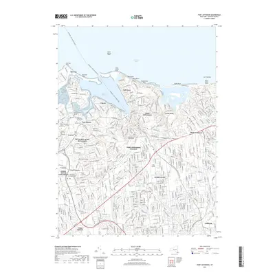 2019 Map of Port Jefferson, 2019 Print