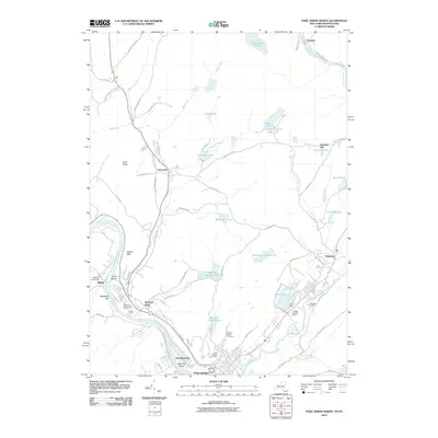 2010 Map of Port Jervis North, 2010 Print