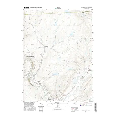 2016 Map of Port Jervis North, 2016 Print