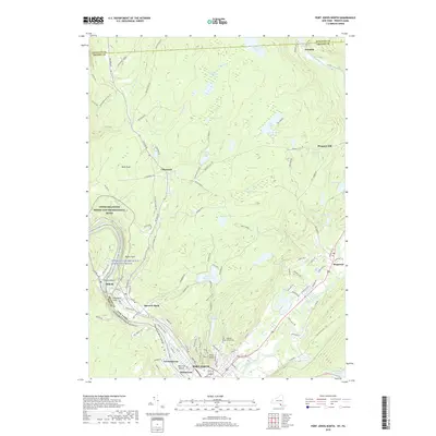 2019 Map of Port Jervis North, 2019 Print