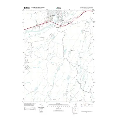 2013 Map of Port Jervis South, 2013 Print