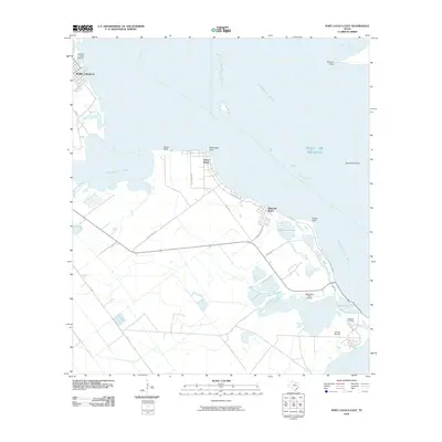 2010 Map of Port Lavaca East, 2010 Print