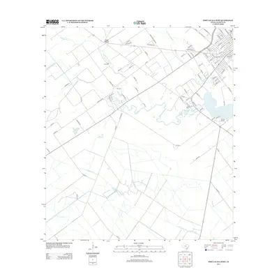 2013 Map of Port Lavaca West, 2013 Print