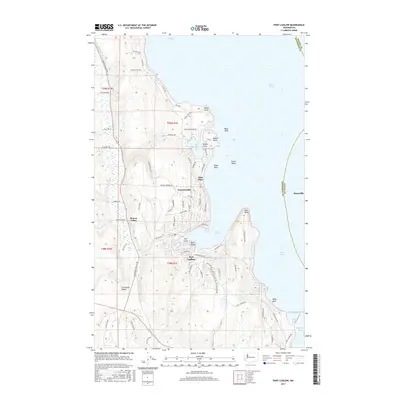 2017 Map of Port Ludlow, 2017 Print