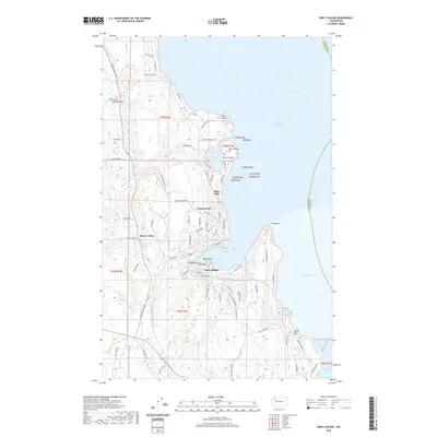 2020 Map of Port Ludlow, 2020 Print