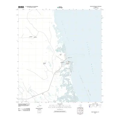 2010 Map of Port Mansfield, 2010 Print