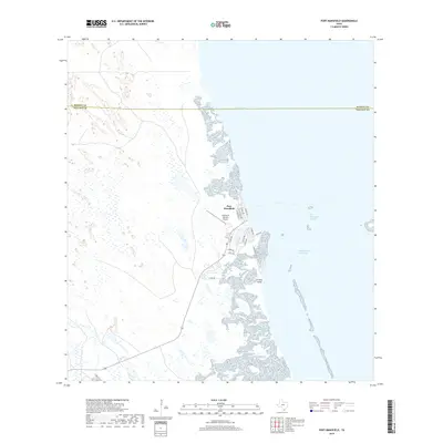 2019 Map of Port Mansfield, 2019 Print