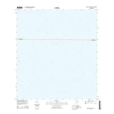 2015 Map of Port Mayaca OE W, 2015 Print