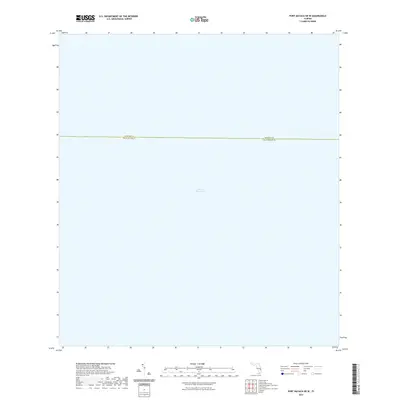 2021 Map of Port Mayaca OE W, 2021 Print