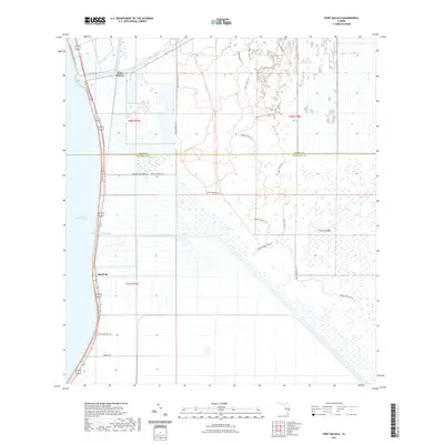 2021 Map of Port Mayaca, 2021 Print
