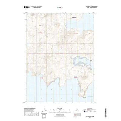 2020 Map of Port Moller A-2 NW, 2020 Print