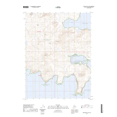2023 Map of Port Moller A-2 NW, 2023 Print