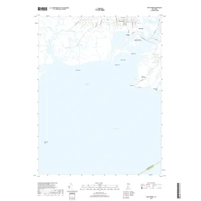 2019 Map of Port Norris, 2019 Print