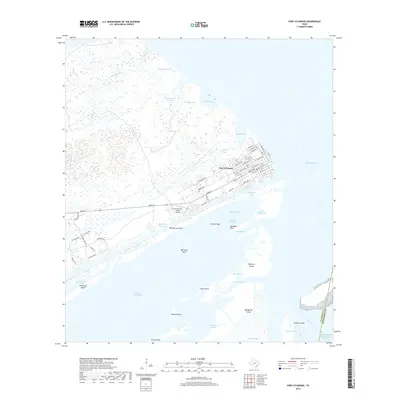 2019 Map of Port O'Connor, 2019 Print